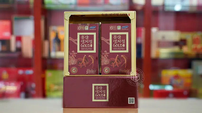 Cao hồng sâm linh chi Pocheon Hàn Quốc Cao hồng sâm linh chi Pocheon Hàn Quốc