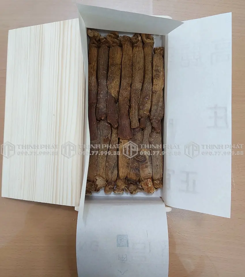 Hồng sâm củ khô Hàn Quốc KGC 300g Hộp 14 củ sâm chính phủ nhập khẩu chính hãng Hàn Quốc Hồng sâm củ khô Hàn Quốc KGC 300g Hộp 14 củ sâm chính phủ nhập khẩu chính hãng Hàn Quốc