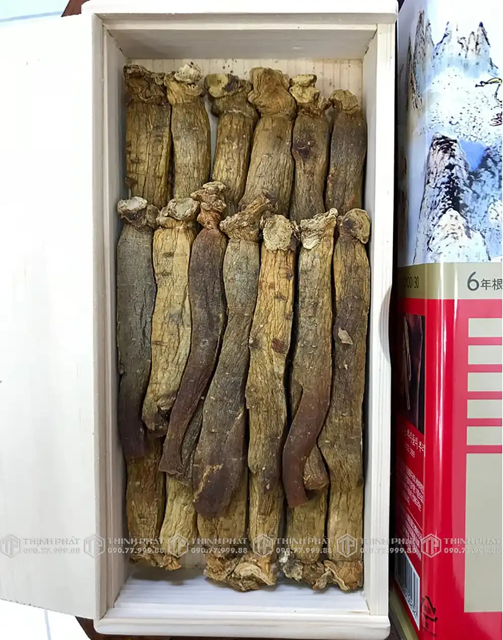 Hồng sâm củ khô KGC 300g 30PCS 19 củ sâm khô Chính phủ Jung Kwan Jang