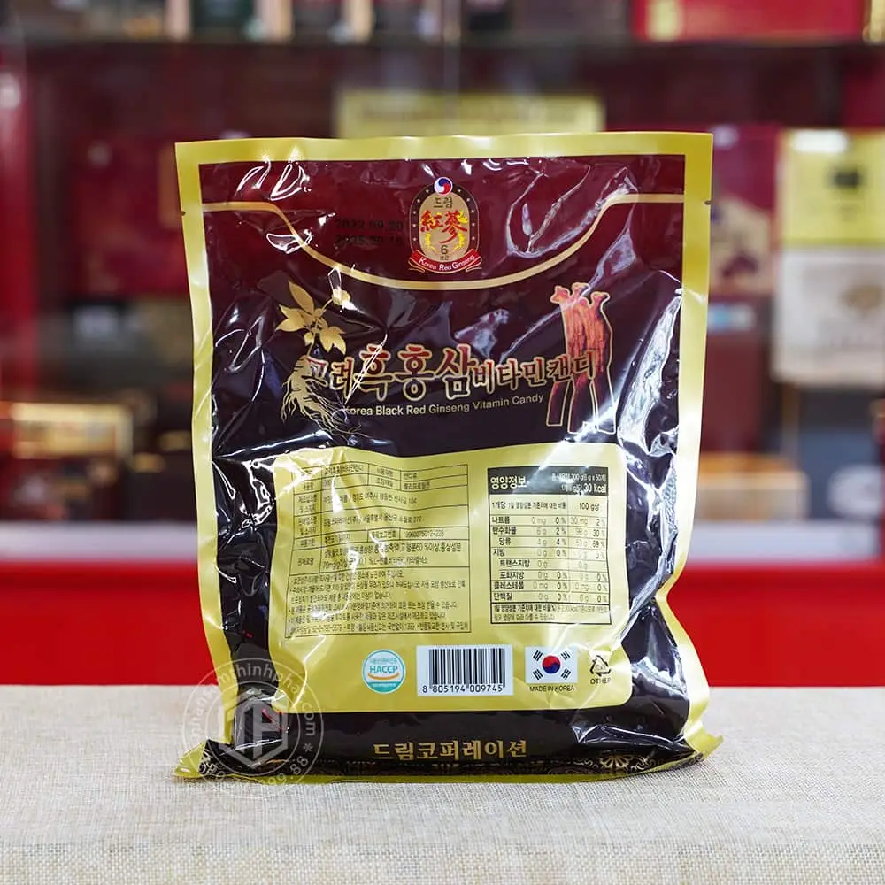 Kẹo Hắc Sâm Hàn Quốc 300g Kẹo Hắc Sâm Hàn Quốc 300g