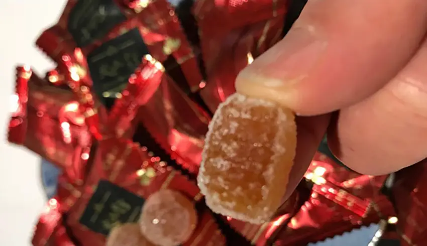 Kẹo nhân sâm dẻo cao cấp ít đường 150g Kẹo nhân sâm dẻo cao cấp ít đường 150g