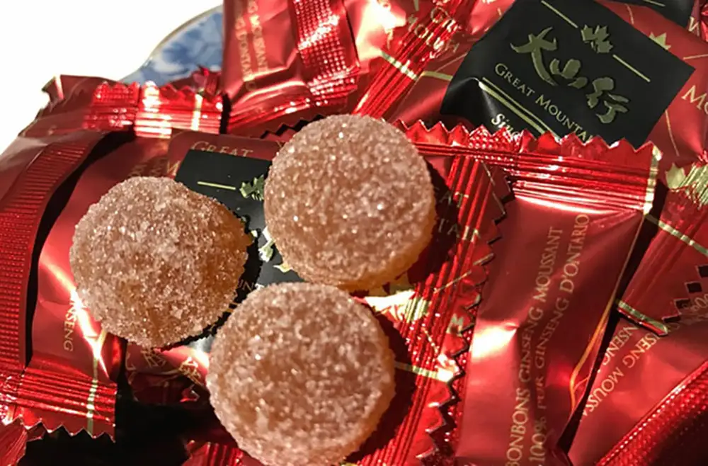 Kẹo nhân sâm dẻo cao cấp ít đường 150g Kẹo nhân sâm dẻo cao cấp ít đường 150g