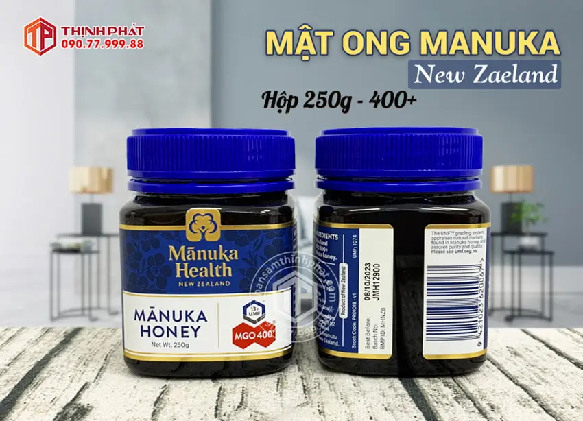 Mật ong Manuka New Zealand 250g 400+ Mật ong Manuka New Zealand 250g 400+