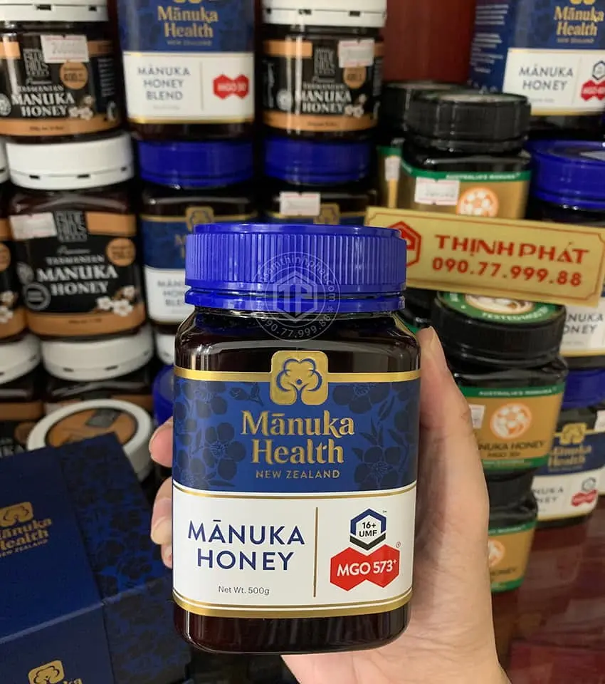 Mật ong Manuka New Zealand 573+ lọ 500g Mật ong Manuka New Zealand 573+ lọ 500g