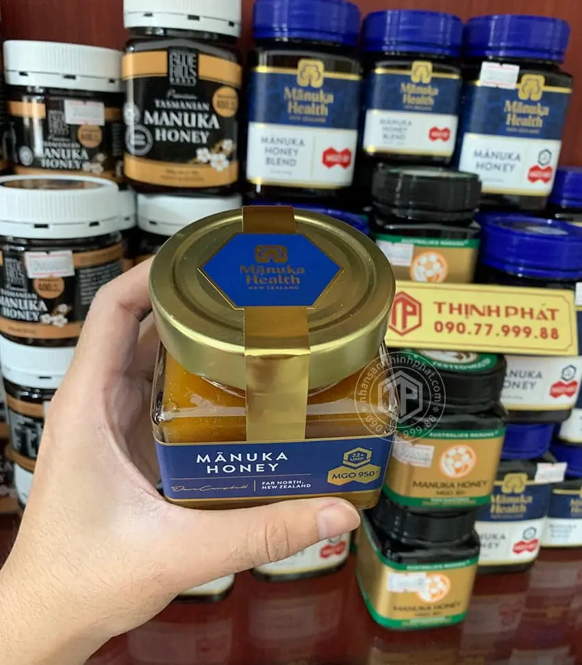 Mật ong Manuka New Zealand 950+ lọ 250g Mật ong Manuka New Zealand 950+ lọ 250g