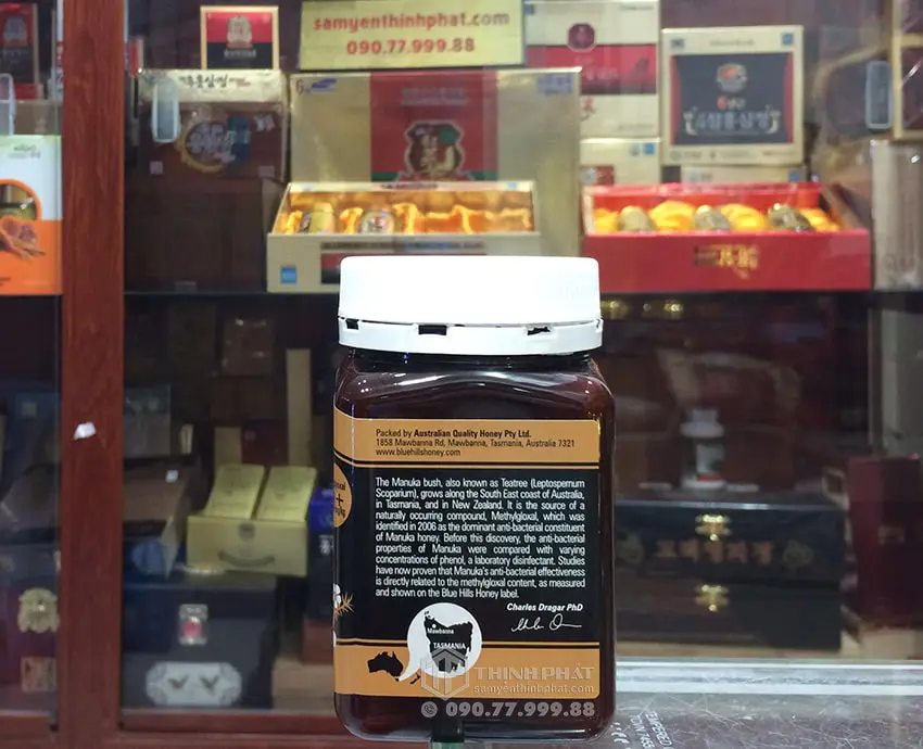 Mật Ong Manuka Blue Hills 250+ 500g Mật Ong Manuka Blue Hills 250+ 500g