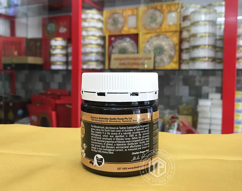 Mật Ong Manuka Blue Hills 400+ 250g nhập khẩu từ Úc