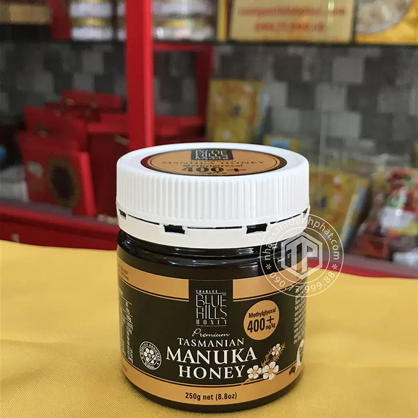 Mật Ong Manuka Blue Hills 400+ 250g nhập khẩu từ Úc