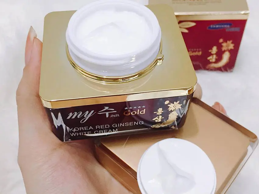 Kem dưỡng trắng da sâm đỏ Hàn Quốc, hồng sâm My Gold
