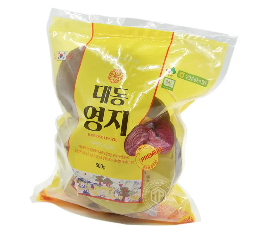 Nấm Linh Chi Hàn Quốc Daedong Premium túi 500g Nấm Linh Chi Hàn Quốc Daedong Premium túi 500g