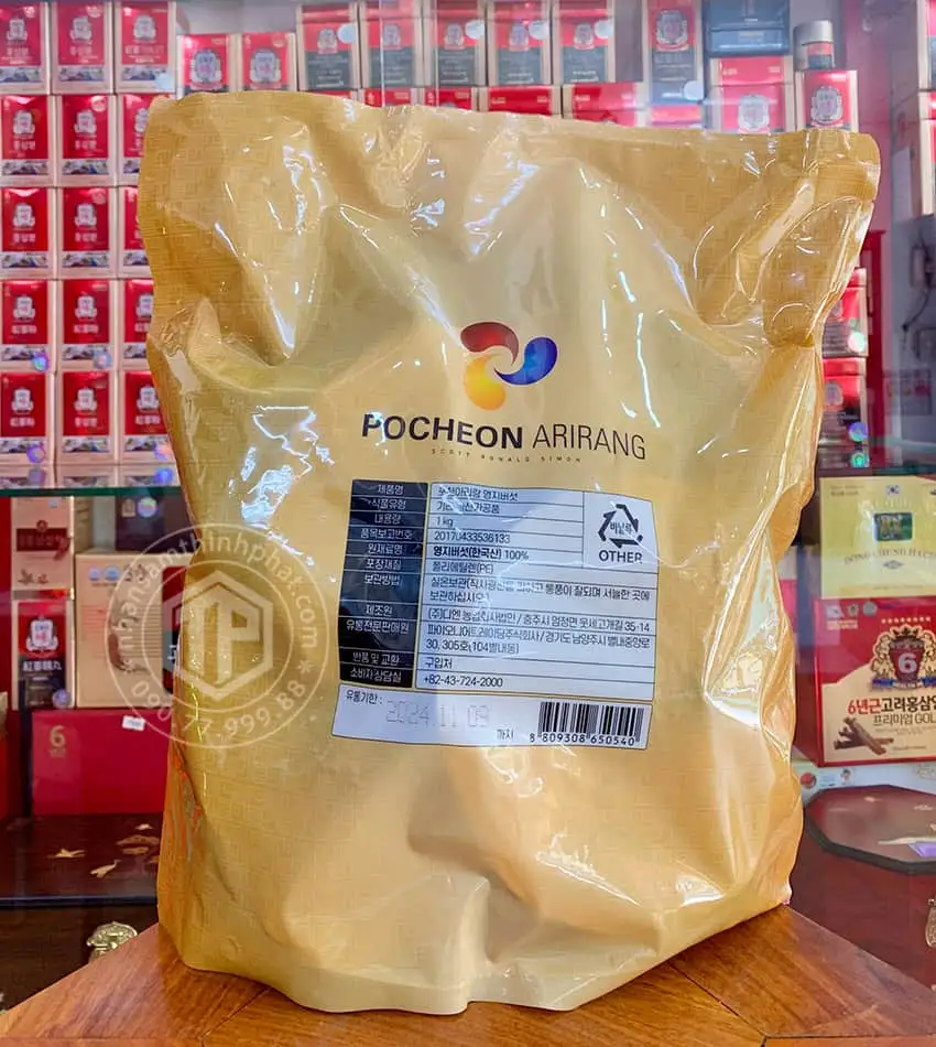Nấm linh chi Hàn Quốc Pocheon 1kg Nấm linh chi Hàn Quốc Pocheon 1kg