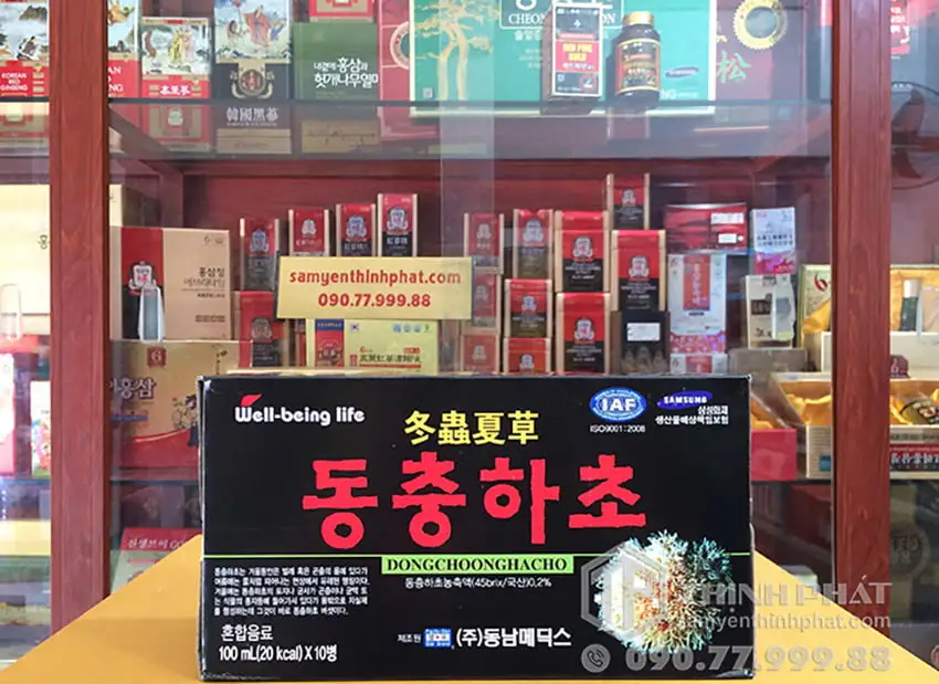 Nước đông trùng hạ thảo Hàn Quốc