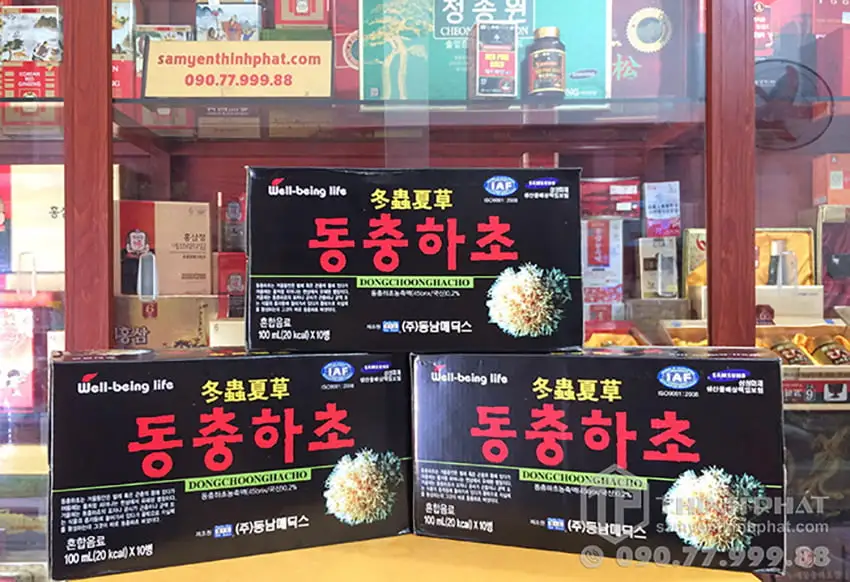 Nước đông trùng hạ thảo Hàn Quốc