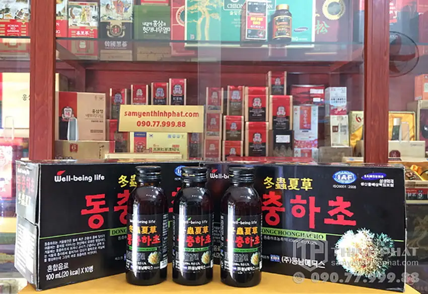 Nước đông trùng hạ thảo Hàn Quốc