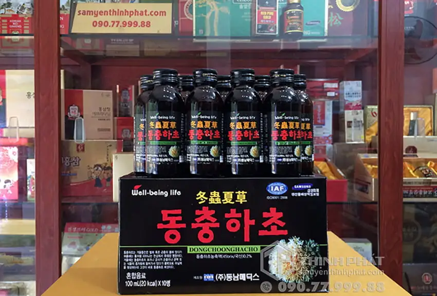 Nước đông trùng hạ thảo Hàn Quốc