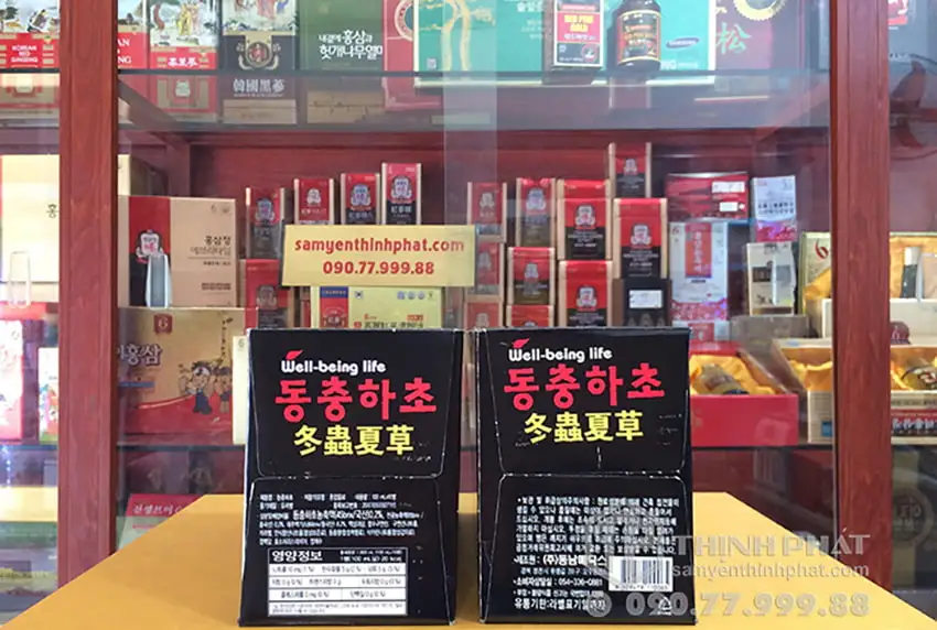 Nước đông trùng hạ thảo Hàn Quốc