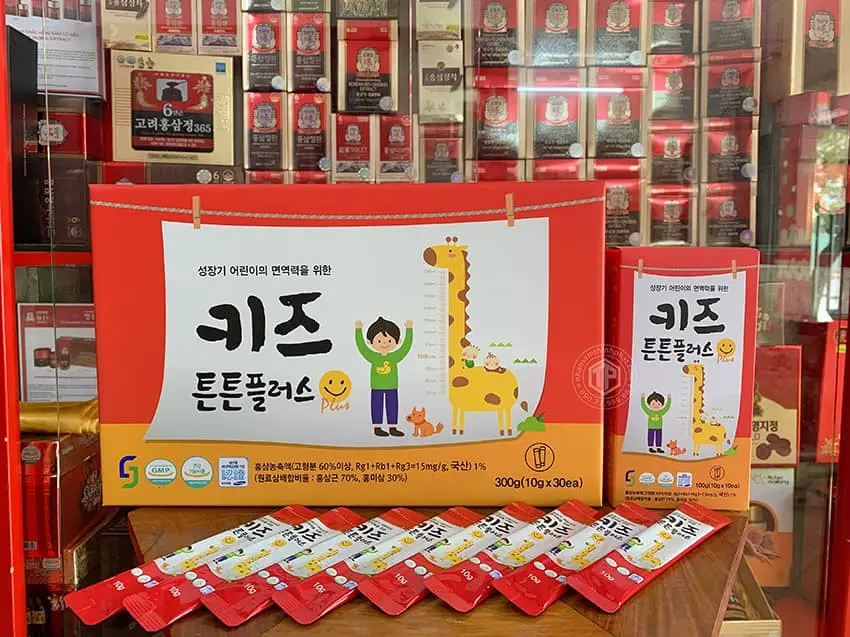 Nước hồng sâm Hàn Quốc cho trẻ em từ 2 tuổi Nước hồng sâm Hàn Quốc cho trẻ em từ 2 tuổi