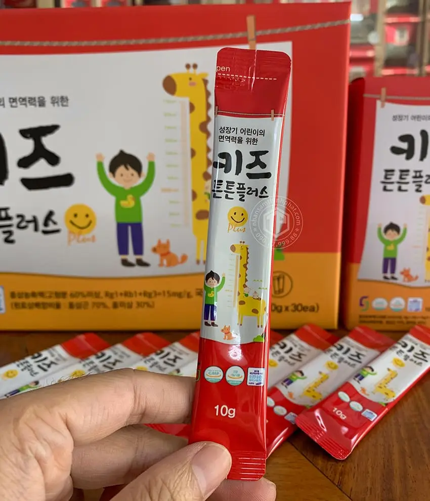 Nước hồng sâm Hàn Quốc cho trẻ em từ 2 tuổi Nước hồng sâm Hàn Quốc cho trẻ em từ 2 tuổi