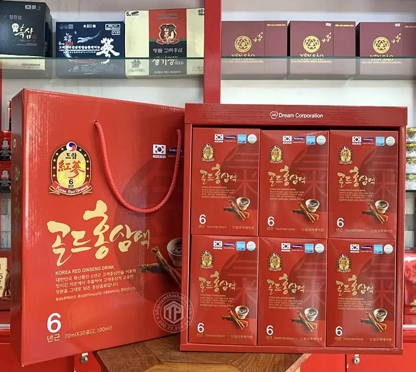 Nước Hồng Sâm 6 Năm Korea Red Ginseng Drink Sobek chính hãng Hàn Quốc Nước Hồng Sâm 6 Năm Korea Red Ginseng Drink Sobek chính hãng Hàn Quốc