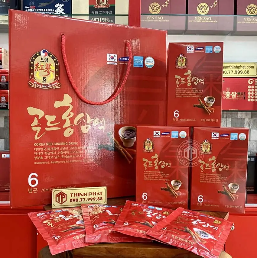Nước Hồng Sâm 6 Năm Korea Red Ginseng Drink Sobek chính hãng Hàn Quốc Nước Hồng Sâm 6 Năm Korea Red Ginseng Drink Sobek chính hãng Hàn Quốc