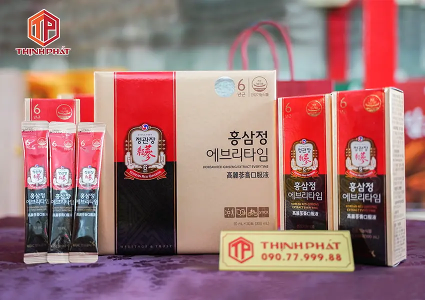Nước hồng sâm Everytime Hậu Duệ Mặt Trời KGC hộp 30 gói x 10ml cao cấp Nước hồng sâm Everytime Hậu Duệ Mặt Trời KGC hộp 30 gói x 10ml cao cấp