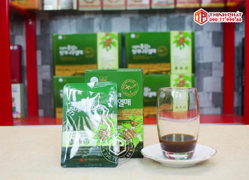 Nước hồng sâm Hàn Quốc bổ gan hãng Daedong 30 gói 50ml Nước hồng sâm Hàn Quốc bổ gan hãng Daedong 30 gói 50ml