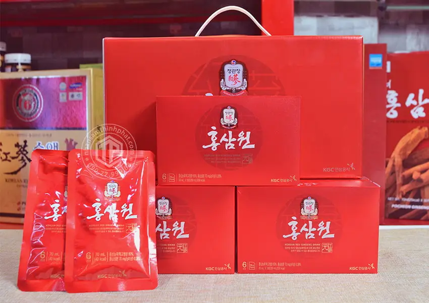 Nước hồng sâm KGC 15 gói sâm Chính phủ Hàn Quốc Jung Kwan Jang