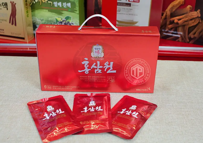 Nước hồng sâm KGC 15 gói sâm Chính phủ Hàn Quốc Jung Kwan Jang