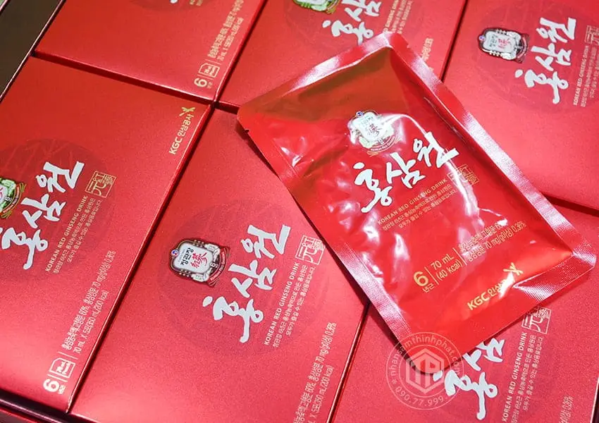 Nước hồng sâm KGC 15 gói sâm Chính phủ Hàn Quốc Jung Kwan Jang