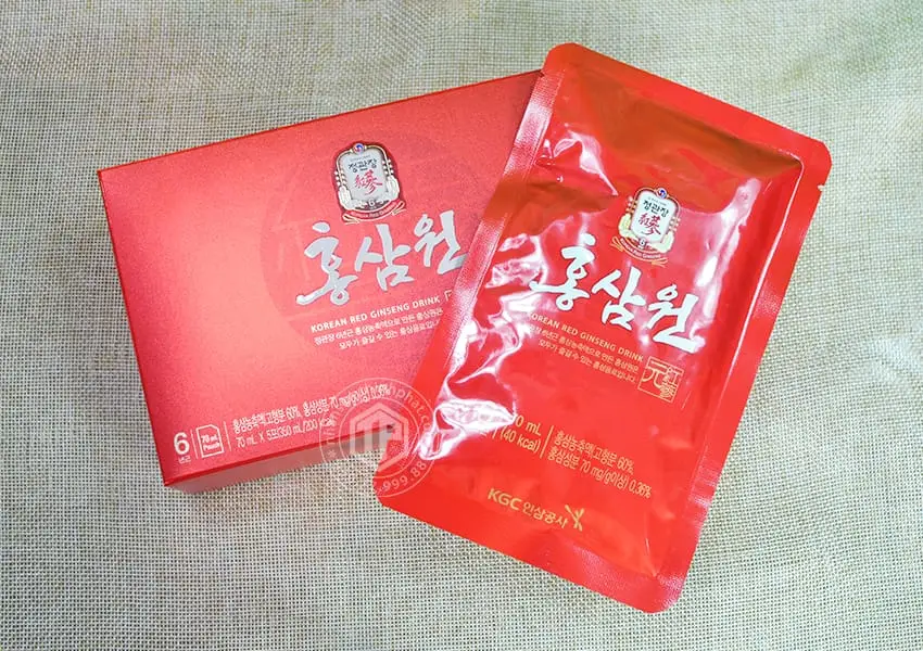 Nước hồng sâm KGC 15 gói sâm Chính phủ Hàn Quốc Jung Kwan Jang
