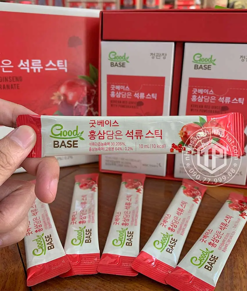 Nước hồng sâm lựu cao cấp KGC Hàn Quốc 30 gói x 10ml Nước hồng sâm lựu cao cấp KGC Hàn Quốc 30 gói x 10ml