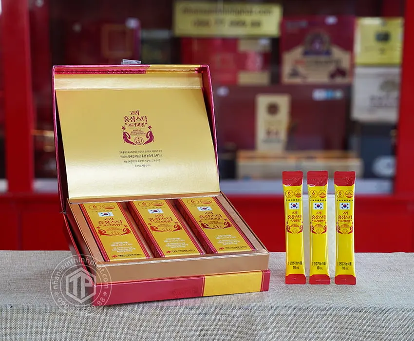 Nước Hồng Sâm Nguyên Chất Daedong Hàn Quốc 30 Gói X 10ml Nước Hồng Sâm Nguyên Chất Daedong Hàn Quốc 30 Gói X 10ml