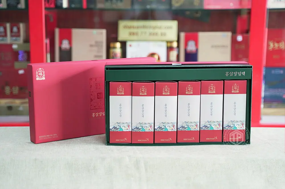 Nước hồng sâm nguyên chất thượng hạng KGC Jung Kwan Jang Pure Extract hộp 30 gói x 90ml