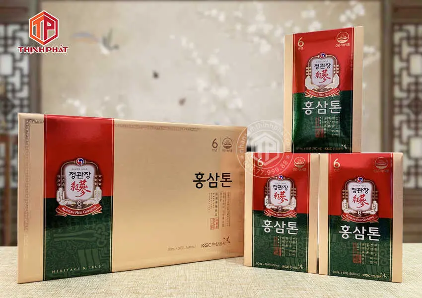 Nước Hồng Sâm Chính Phủ Hàn Quốc Cao Cấp KGC Plus Mild Hộp 30 Gói Cheong Kwan Jang