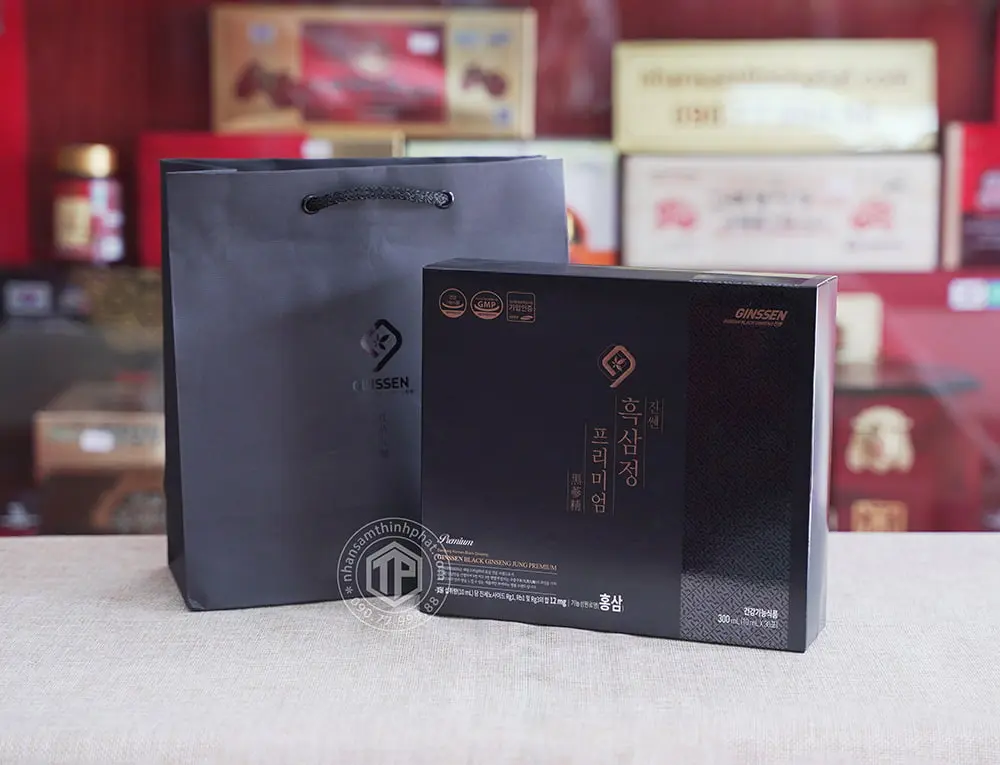 Tinh chất hắc sâm pha sẵn cao cấp Daedong Hàn Quốc hộp 30 gói x 10ml