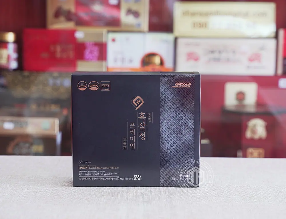 Tinh chất hắc sâm pha sẵn cao cấp Daedong Hàn Quốc hộp 30 gói x 10ml