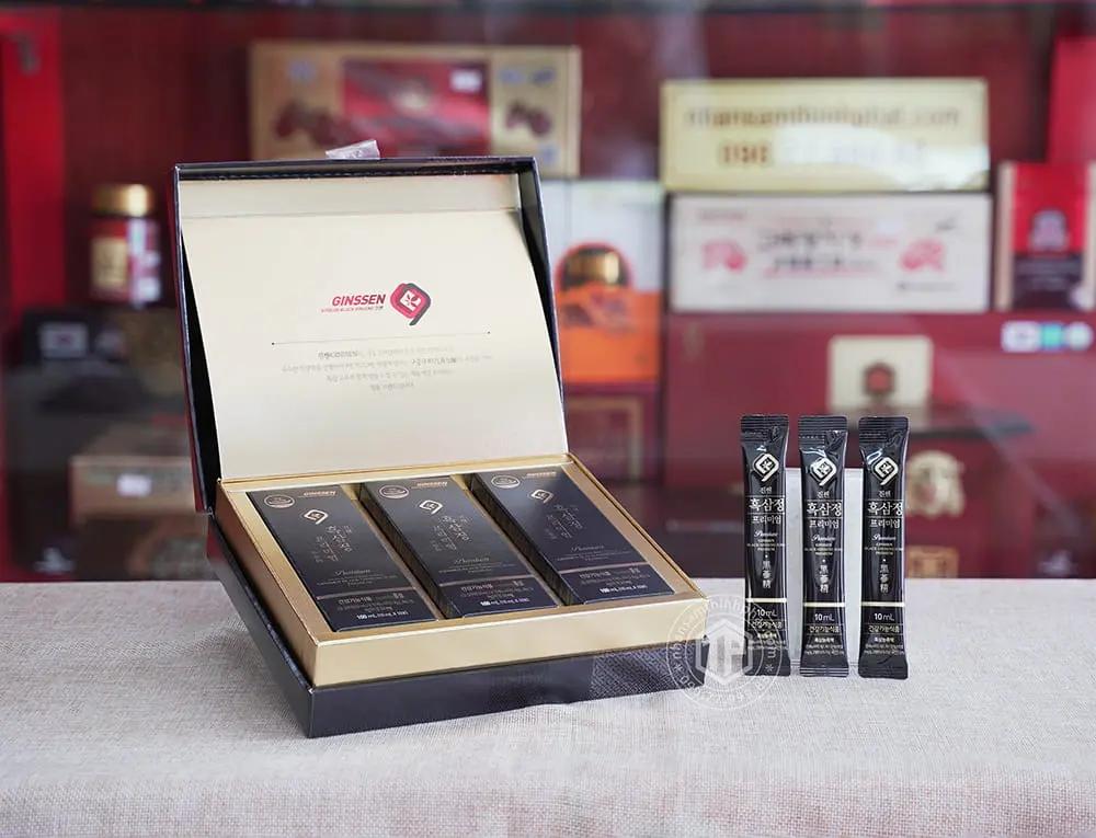 Tinh chất hắc sâm pha sẵn cao cấp Daedong Hàn Quốc hộp 30 gói x 10ml