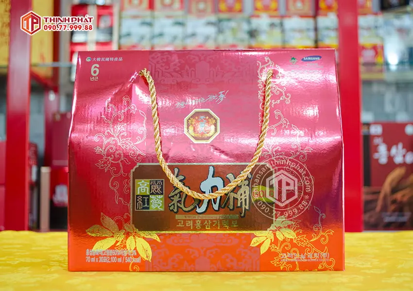 Tinh chất hồng sâm khí lực dạng nước hộp 30 gói sâm Hàn Quốc chính hãng Bio Tinh chất hồng sâm khí lực dạng nước hộp 30 gói sâm Hàn Quốc chính hãng Bio