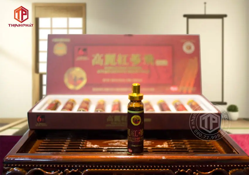 Tinh chất hồng sâm nhung hươu hộp 10 ống Chính hãng Hàn Quốc