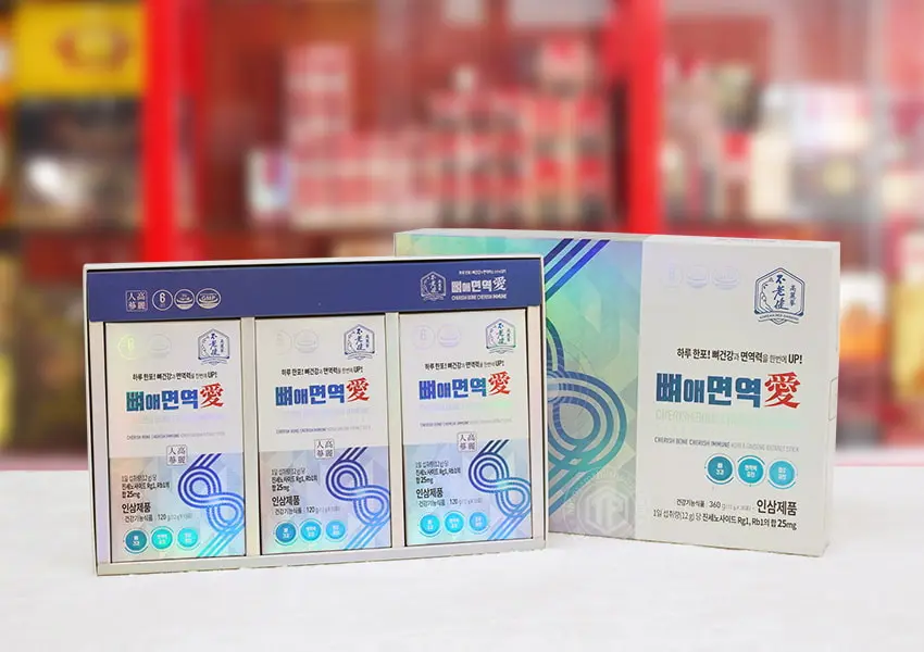 Tinh chất nhân sâm bổ xương khớp hộp 30 gói x 12g