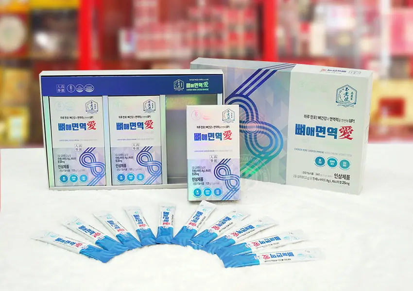 Tinh chất nhân sâm bổ xương khớp hộp 30 gói x 12g