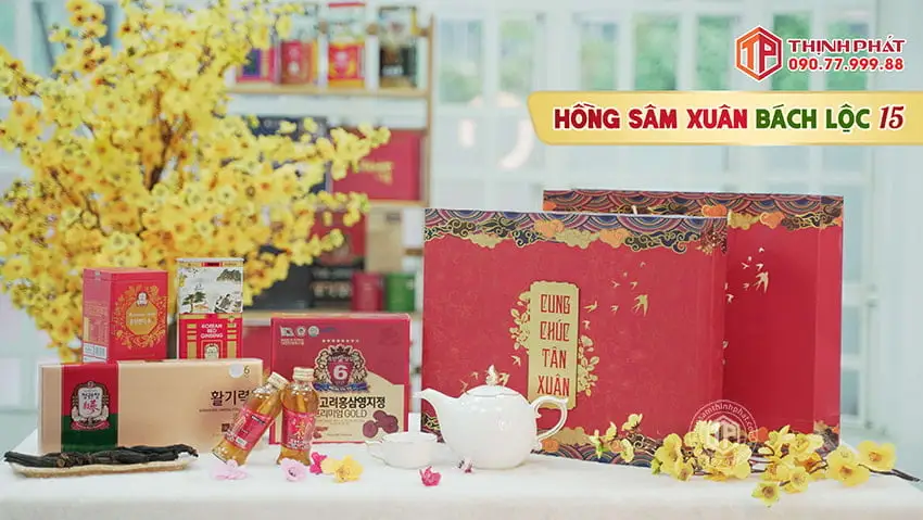 Hộp Quà Xuân Bách Lộc - Set 15
