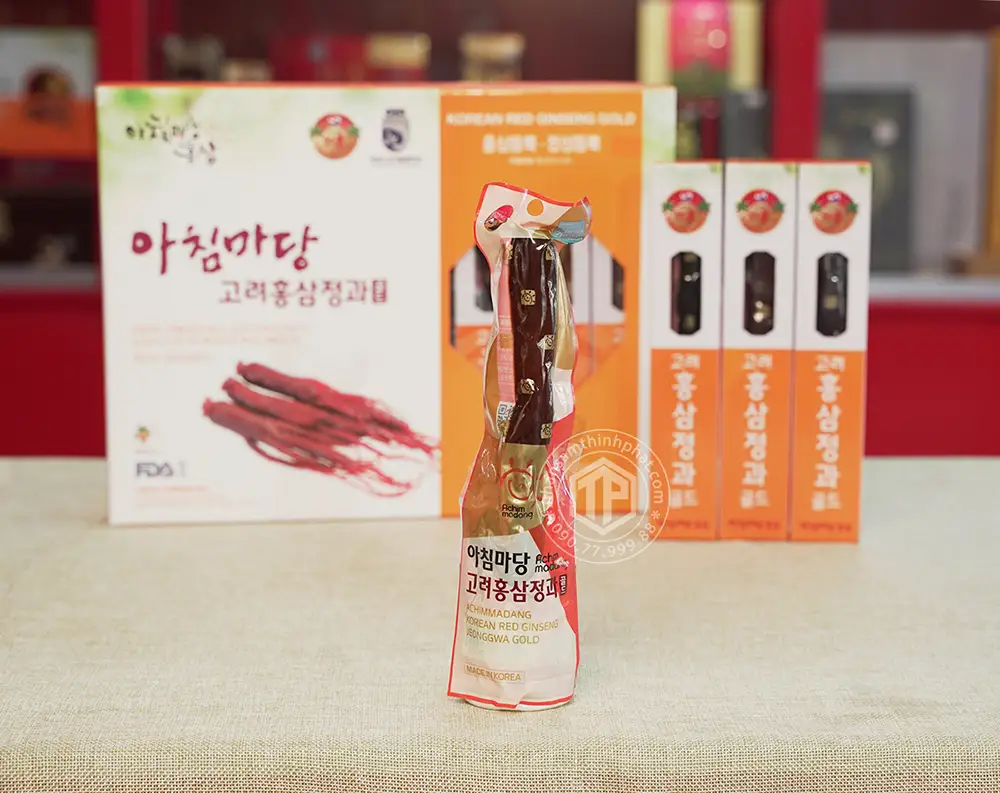 Hồng sâm củ tẩm mật ong Geumsan sâm Hàn Quốc 6 năm tuổi 8 củ lớn hộp 300g Hồng sâm củ tẩm mật ong Geumsan sâm Hàn Quốc 6 năm tuổi 8 củ lớn hộp 300g