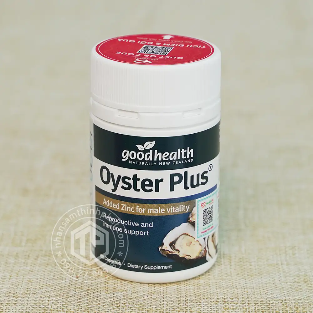 Viên hàu Oyster Plus lọ 60 viên
