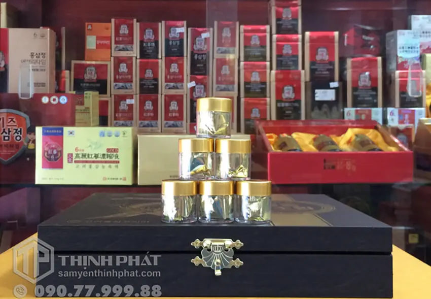 Viên đông trùng hạ thảo Hàn Quốc cao cấp hộp gỗ 30 viên Viên đông trùng hạ thảo Hàn Quốc cao cấp hộp gỗ 30 viên