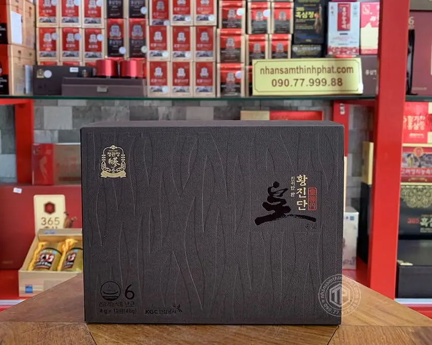 Hồng sâm linh đan KGC Hwangjidan Jung Kwan Jang 12 viên