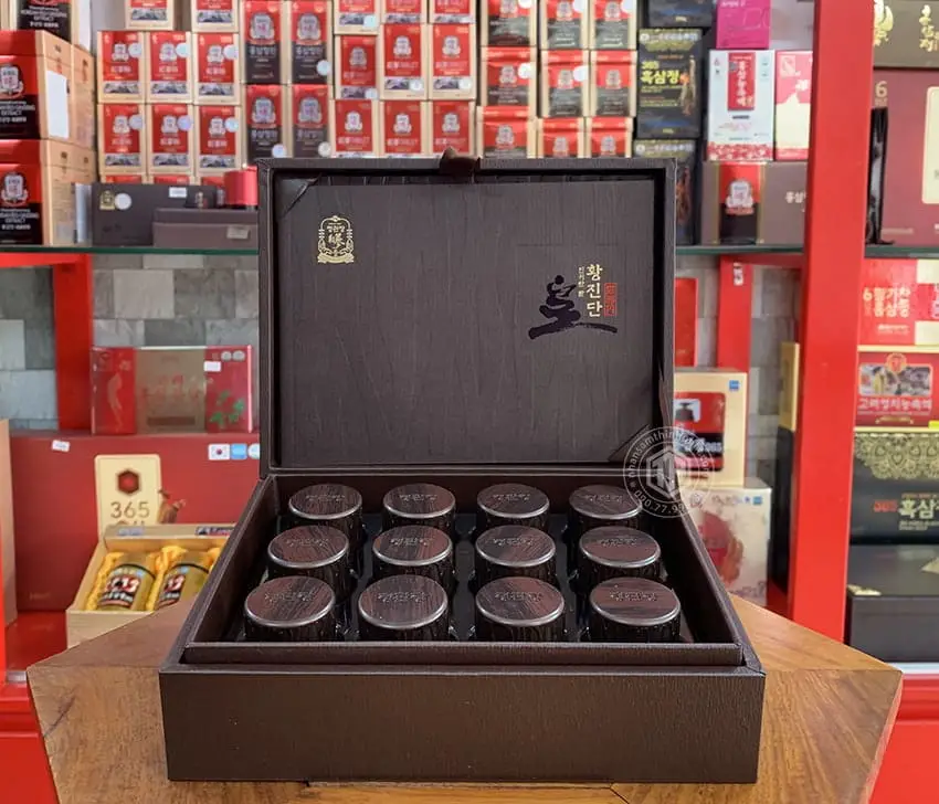 Hồng sâm linh đan KGC Hwangjidan Jung Kwan Jang 12 viên