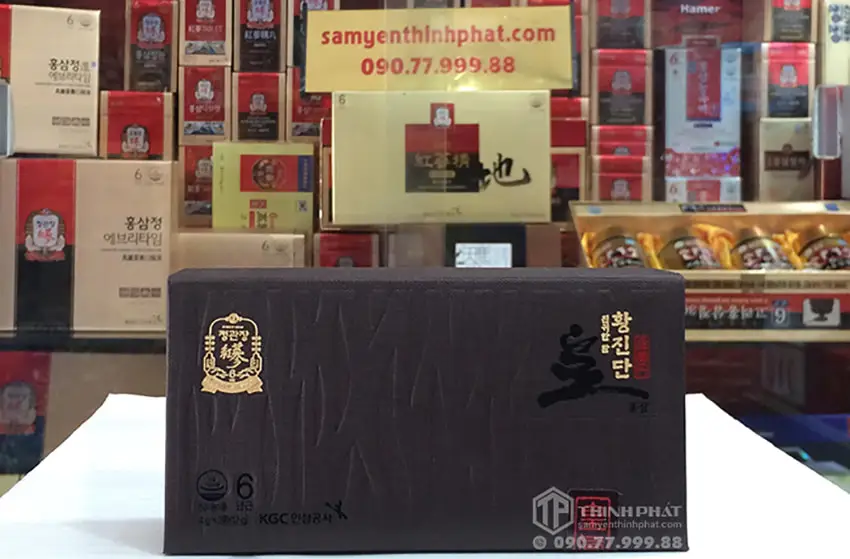 Viên hồng sâm linh đan Chính phủ Hàn Quốc Jung Kwan Jang KGC hộp 3 viên