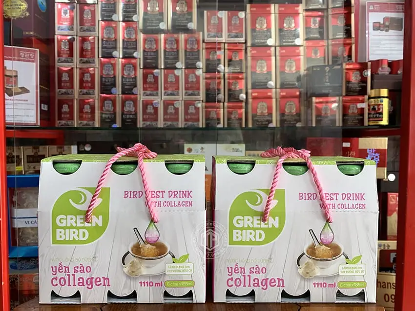 Yến sào collagen combo 12 chai