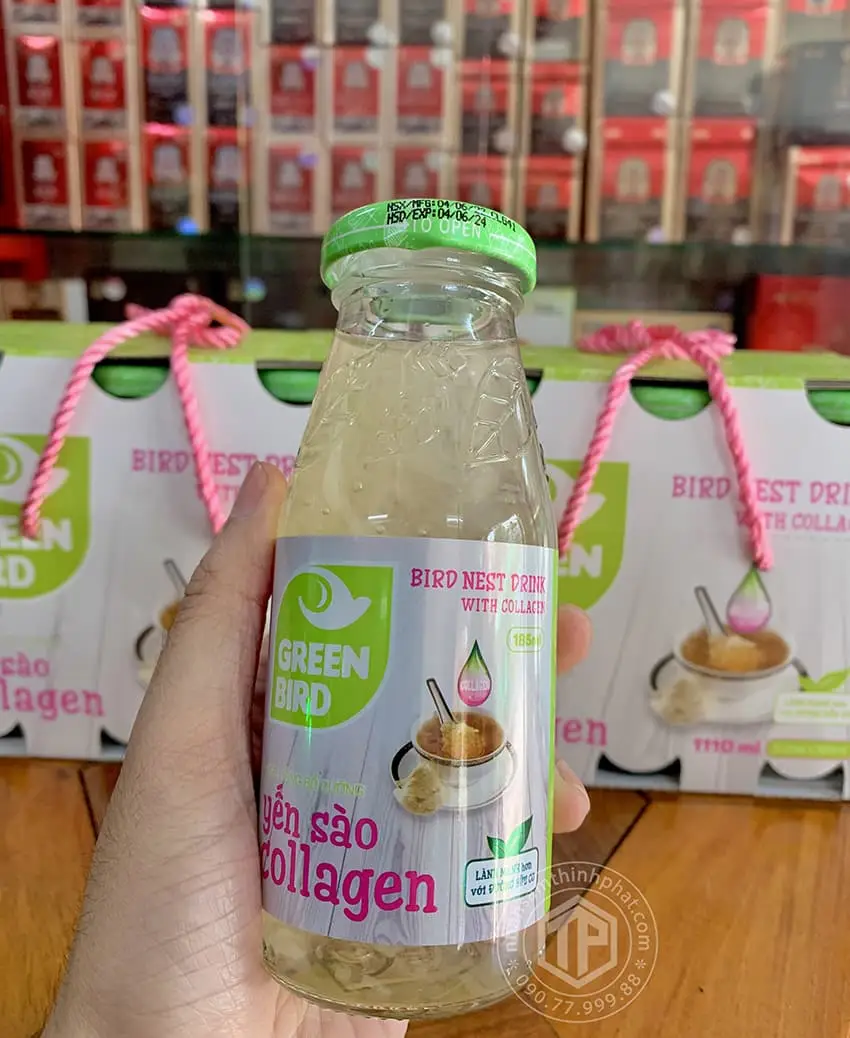 Yến sào collagen combo 12 chai